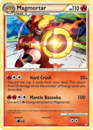 Magmortar 16/95 - Call of Legends Reverse Holofoil