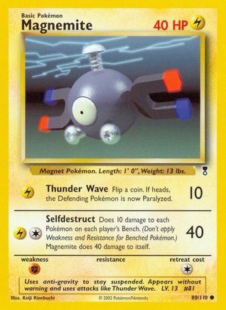 Magnemite 80/110 - Legendary Collection Reverse Holofoil