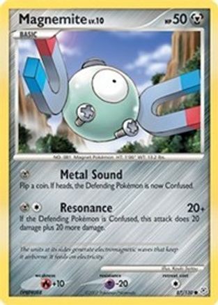 Magnemite 87/130 - Diamond and Pearl Reverse Holofoil