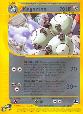 Magneton 20/144 - Skyridge Reverse Holofoil