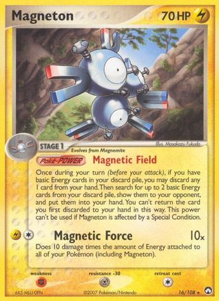 Magneton 16/108 - Power Keepers Reverse Holofoil