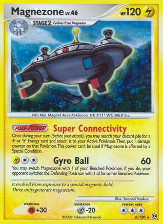 Magnezone 6/100 - Stormfront Reverse Holofoil