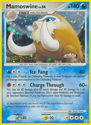 Mamoswine 9/146 - Legends Awakened Holofoil