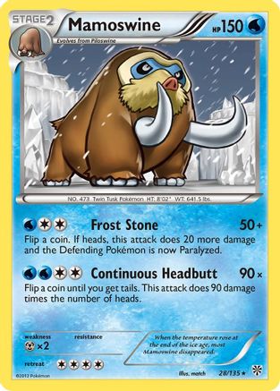 Mamoswine 28/135 - Plasma Storm