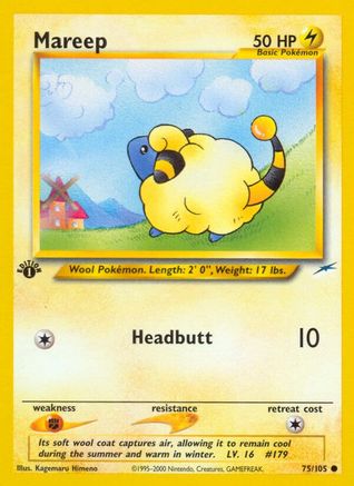 Mareep 75/105 - Neo Destiny Unlimited