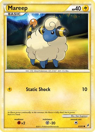 Mareep 63/95 - Call of Legends Reverse Holofoil