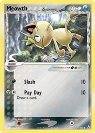 Meowth δ 71/110 - Holon Phantoms