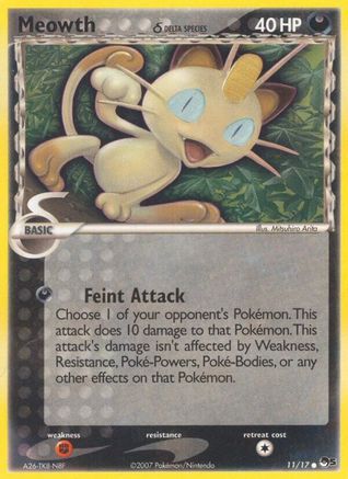 Meowth δ 11/17 - POP Series 5