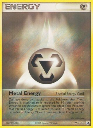 Metal Energy 97/115 - Unseen Forces Reverse Holofoil