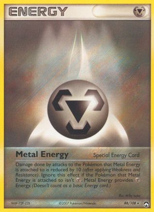 Metal Energy 88/108 - Power Keepers Reverse Holofoil