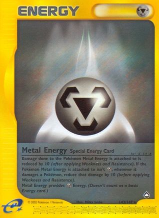 Metal Energy 143/147 - Aquapolis Reverse Holofoil