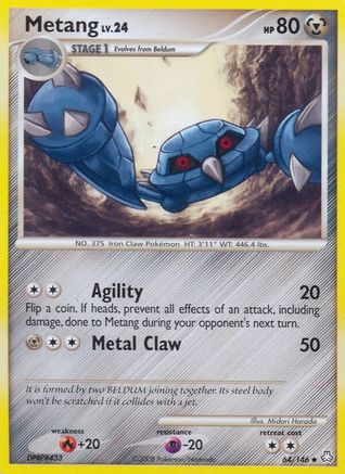 Metang 64/146 - Legends Awakened Reverse Holofoil