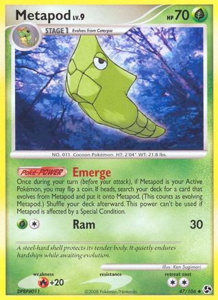 Metapod 47/106 - Great Encounters