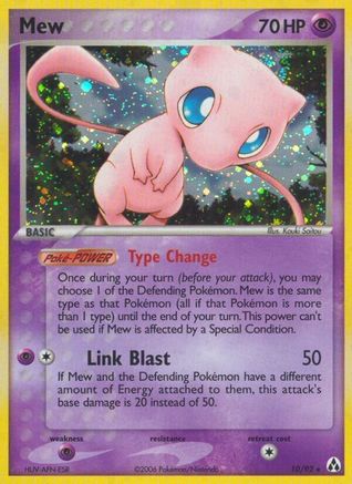 Mew 10/92 - Legend Maker Holofoil