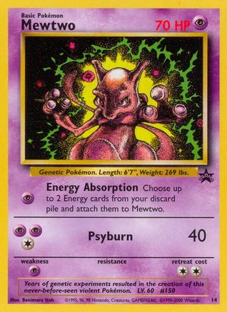 Mewtwo 14/53 - Wizards Black Star Promos