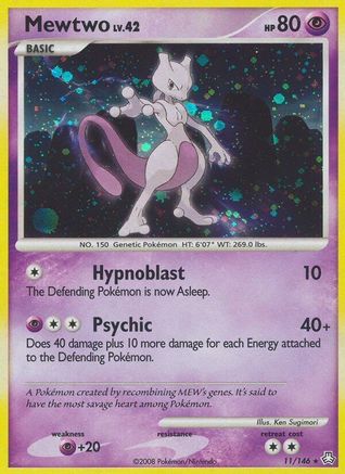 Mewtwo 11/146 - Legends Awakened Holofoil