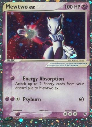 Mewtwo ex 101/109 - Ruby & Sapphire Holofoil