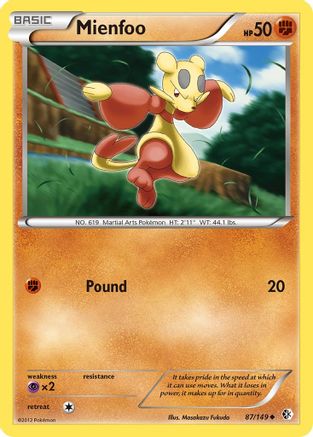 Mienfoo (87) 87/149 - Boundaries Crossed Reverse Holofoil