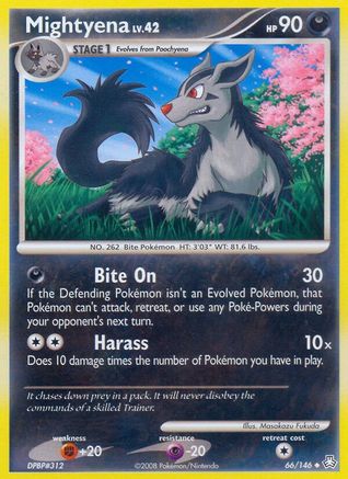 Mightyena 66/146 - Legends Awakened Reverse Holofoil