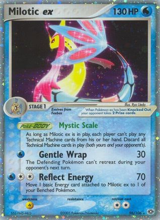 Milotic ex 96/106 - Emerald Holofoil