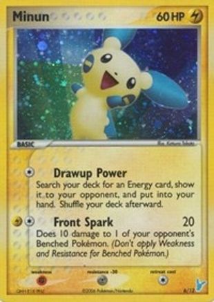 Minun 6/12 - EX Trainer Kit 2 Plusle & Minun Holofoil