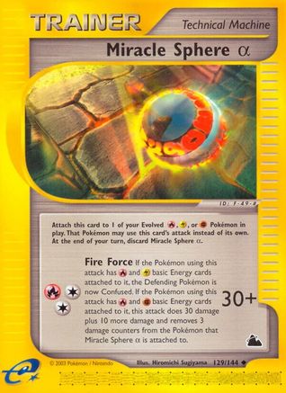 Miracle Sphere Alpha 129/144 - Skyridge