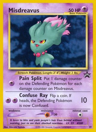 Misdreavus 39/53 - WoTC Promo