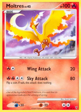 Moltres (36) 36/147 - Supreme Victors Reverse Holofoil