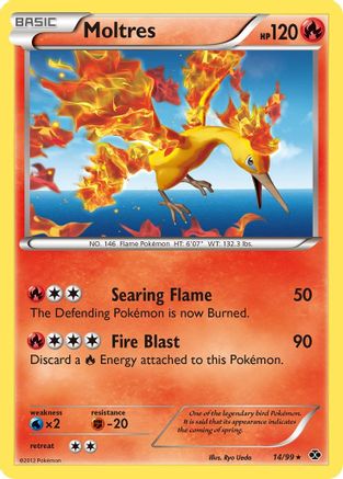 Moltres 14/99 - Next Destinies Reverse Holofoil