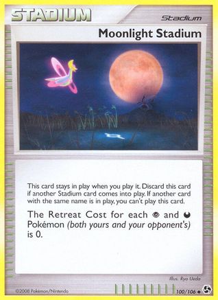 Moonlight Stadium 100/106 - Great Encounters Reverse Holofoil