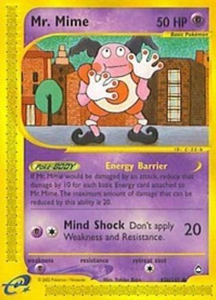 Mr. Mime (95b) 95b - Aquapolis