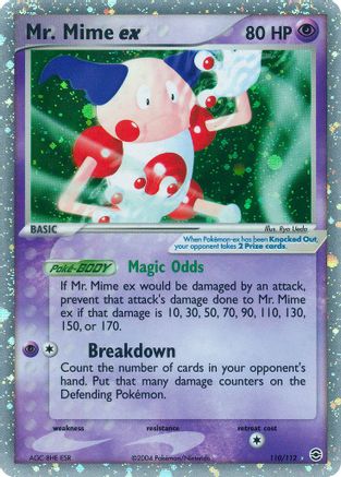 Mr. Mime ex - 110/112 110/112 - FireRed & LeafGreen Holofoil