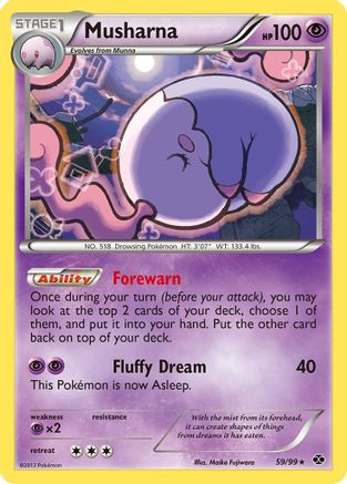 Musharna 59/99 - Next Destinies Reverse Holofoil