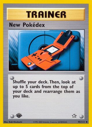 New Pokédex 95/111 - Neo Genesis Unlimited