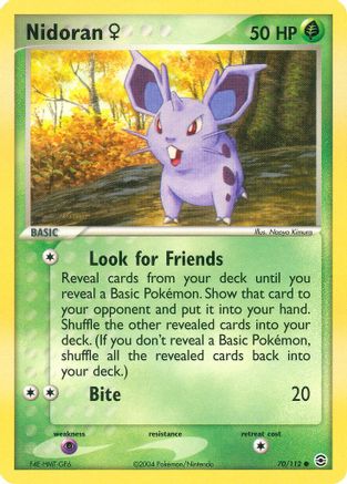 Nidoran F 70/112 - FireRed & LeafGreen