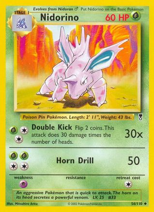 Nidorino 56/110 - Legendary Collection