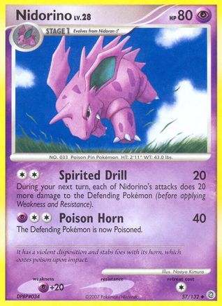 Nidorino 57/132 - Secret Wonders