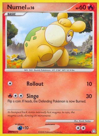 Numel 110/146 - Legends Awakened Reverse Holofoil
