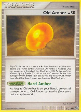 Old Amber 84/100 - Majestic Dawn Reverse Holofoil