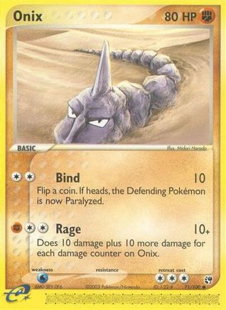 Onix 71/100 - Sandstorm Reverse Holofoil