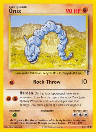 Onix 84/110 - Legendary Collection