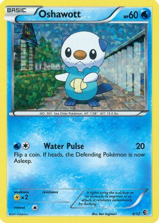 Oshawott 4/12 - McDonalds Collection 2011 Holofoil