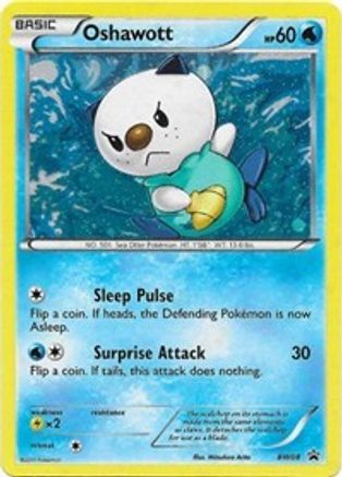 Oshawott - BW08 BW08/101 - Black and White Promos Holofoil