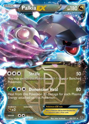 Palkia-EX 66/101 - Plasma Blast Holofoil