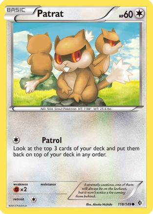 Patrat 118/149 - Boundaries Crossed Reverse Holofoil