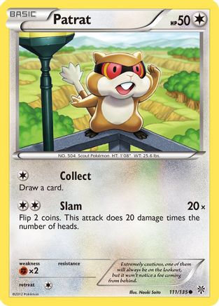 Patrat (111) 111/135 - Plasma Storm Reverse Holofoil