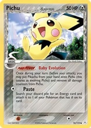 Pichu (Delta Species) 76/110 - Holon Phantoms