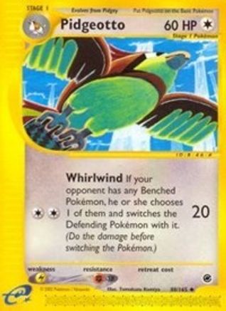Pidgeotto 88/165 - Expedition Reverse Holofoil
