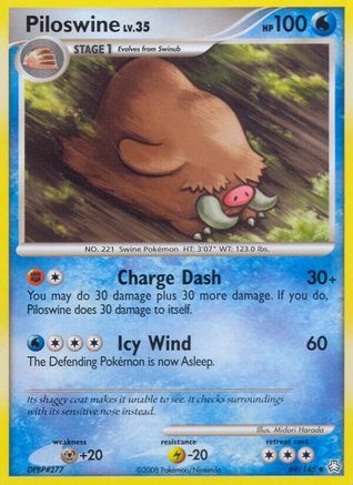 Piloswine 69/146 - Legends Awakened Reverse Holofoil