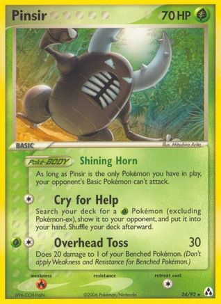 Pinsir 24/92 - Legend Maker Reverse Holofoil